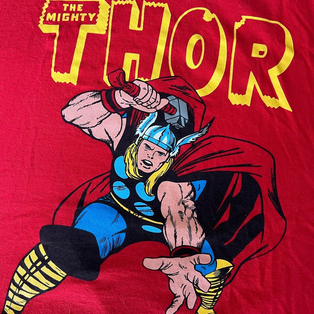 Red Thor Graphic T-Shirt